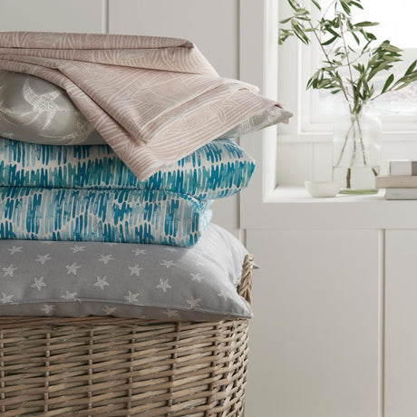 Clarke & Clarke FIN BLUSH Fabric