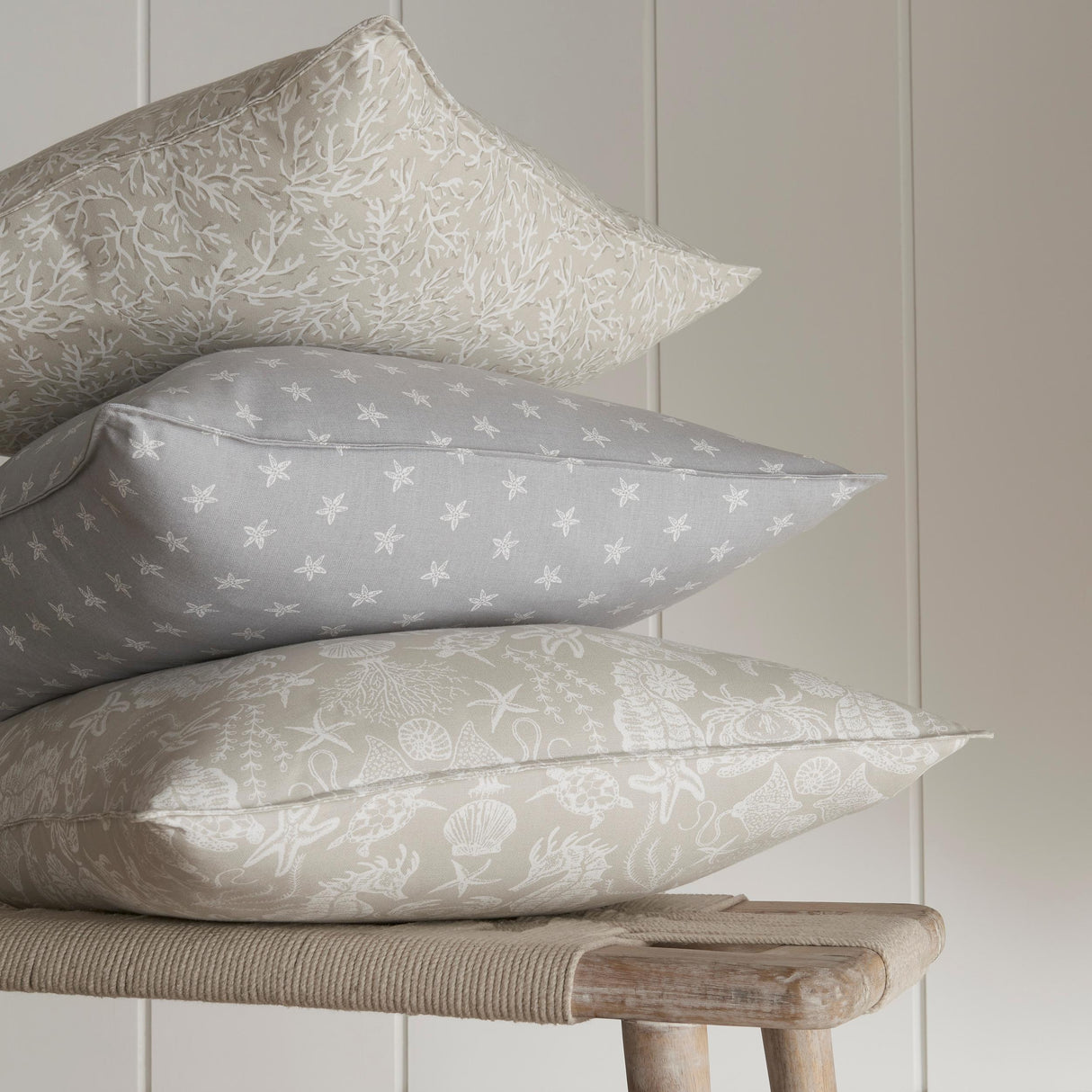 Clarke & Clarke SEASTAR SMOKE Fabric