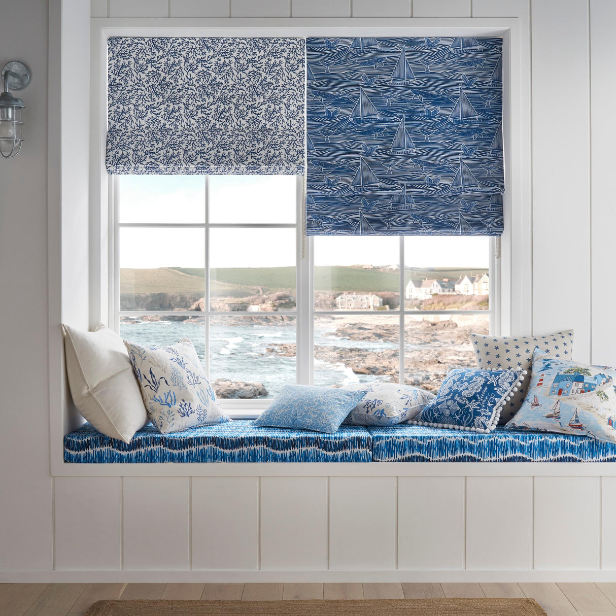 Clarke & Clarke TIDAL MARINE Fabric