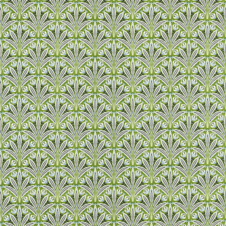 Clarke & Clarke ATTINGHAM COBALT GREEN Fabric