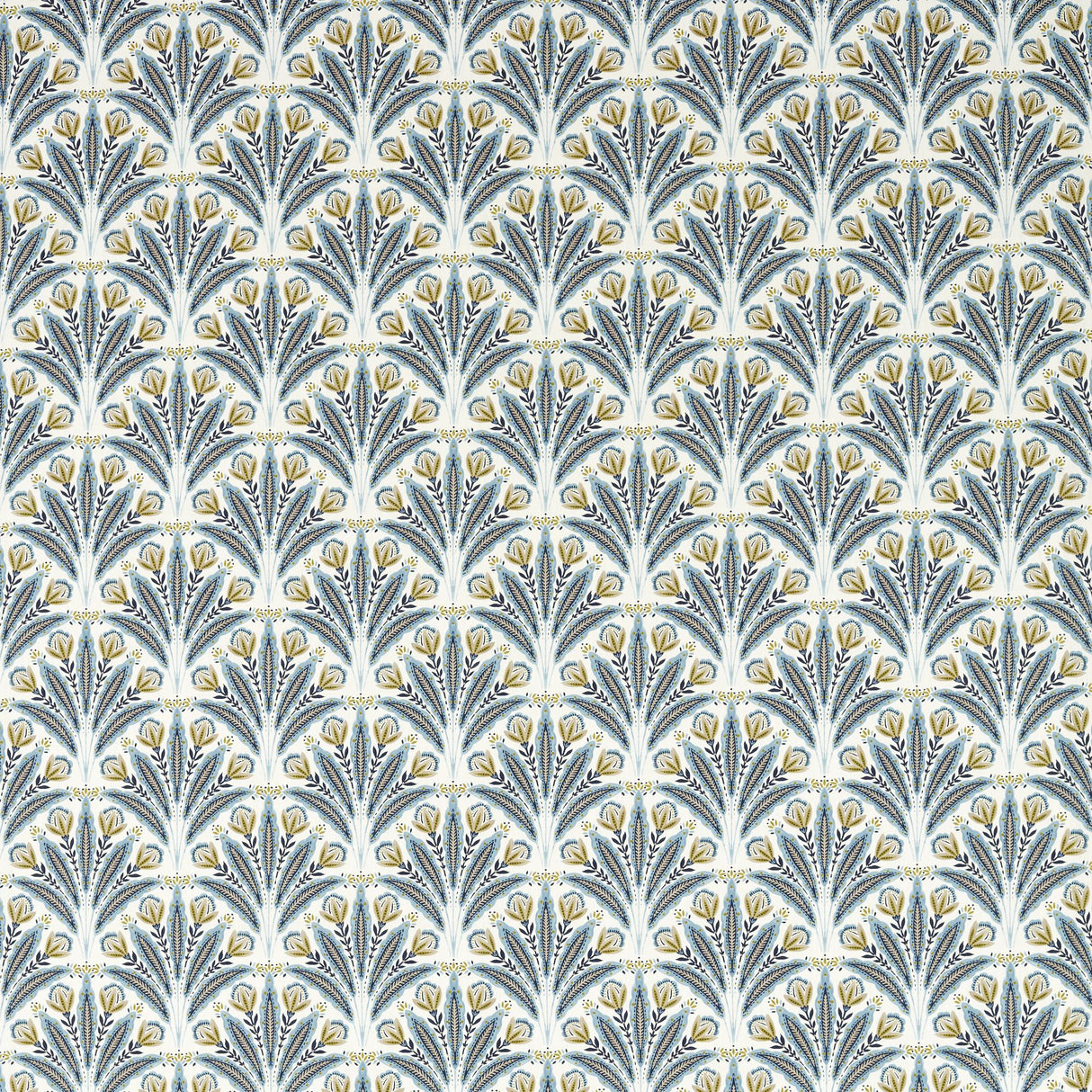 Clarke & Clarke ATTINGHAM DENIM Fabric