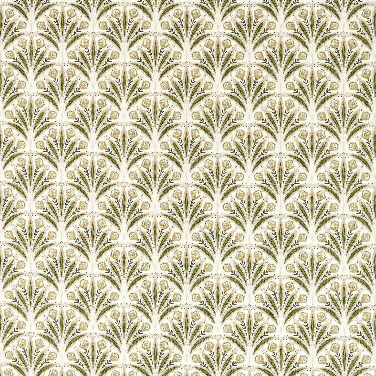 Clarke & Clarke ATTINGHAM SAGE BLUSH Fabric