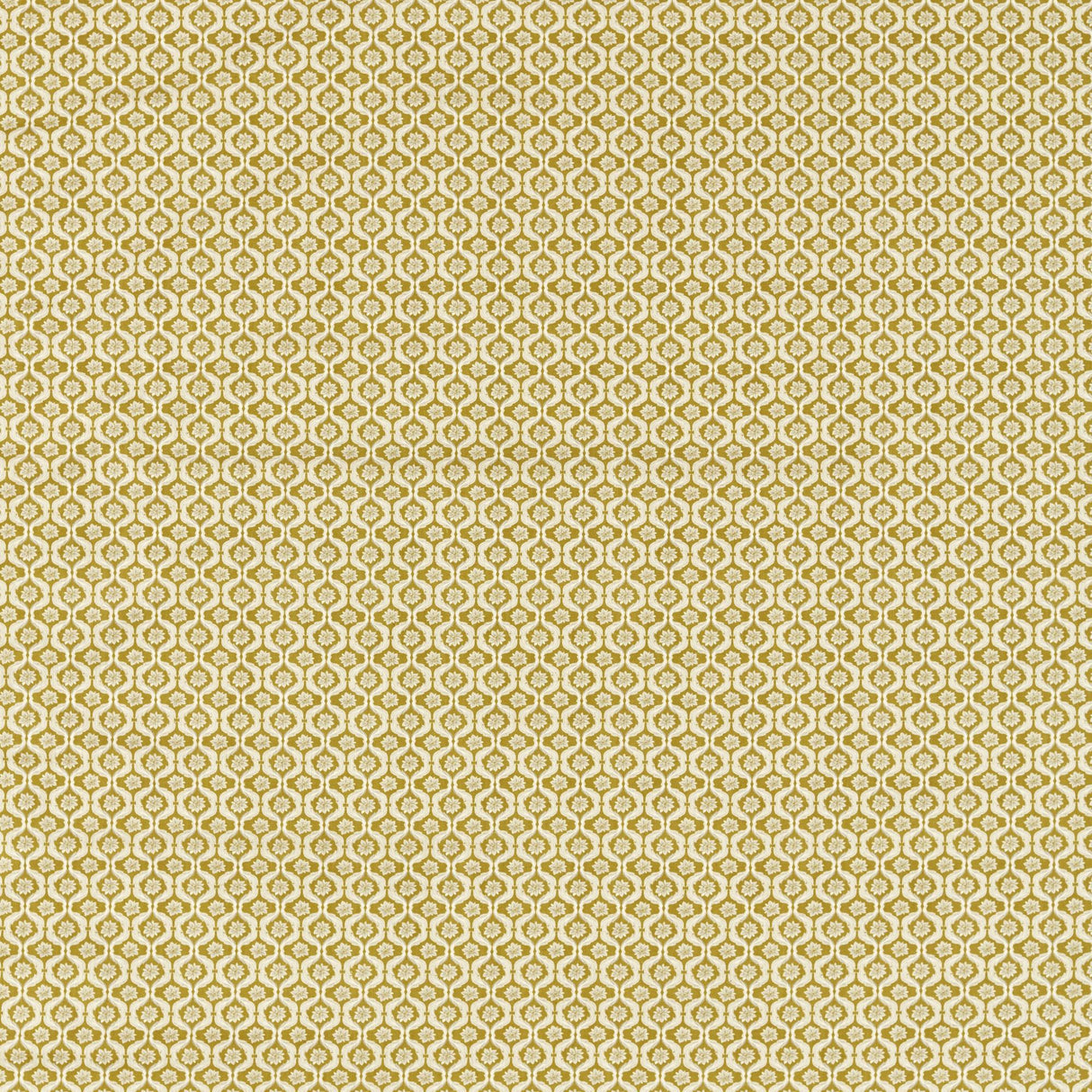 Clarke & Clarke GIVERNY MUSTARD Fabric