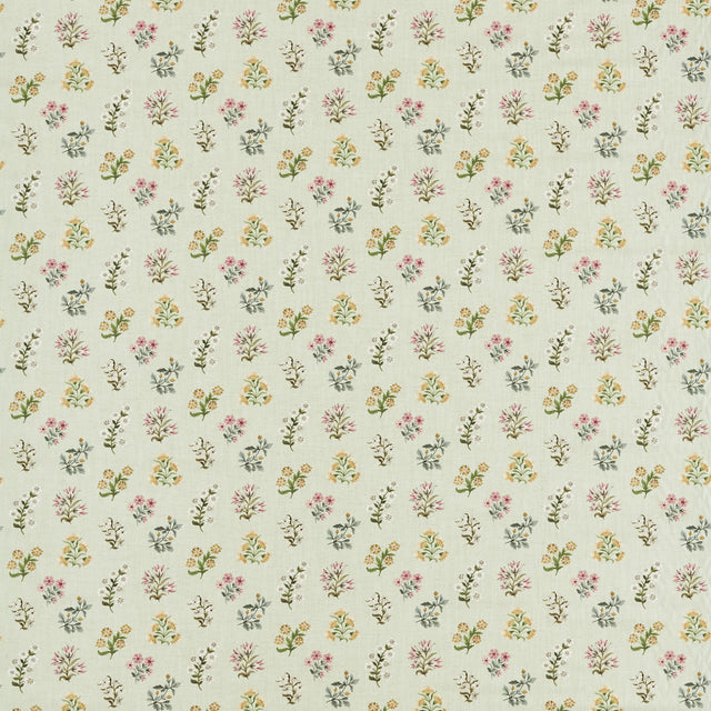 Clarke & Clarke LEIDEN BLUSH SAGE Fabric
