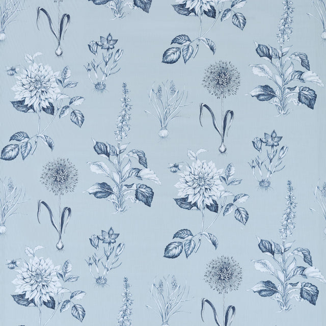 Clarke & Clarke ROSERAIE DENIM Fabric