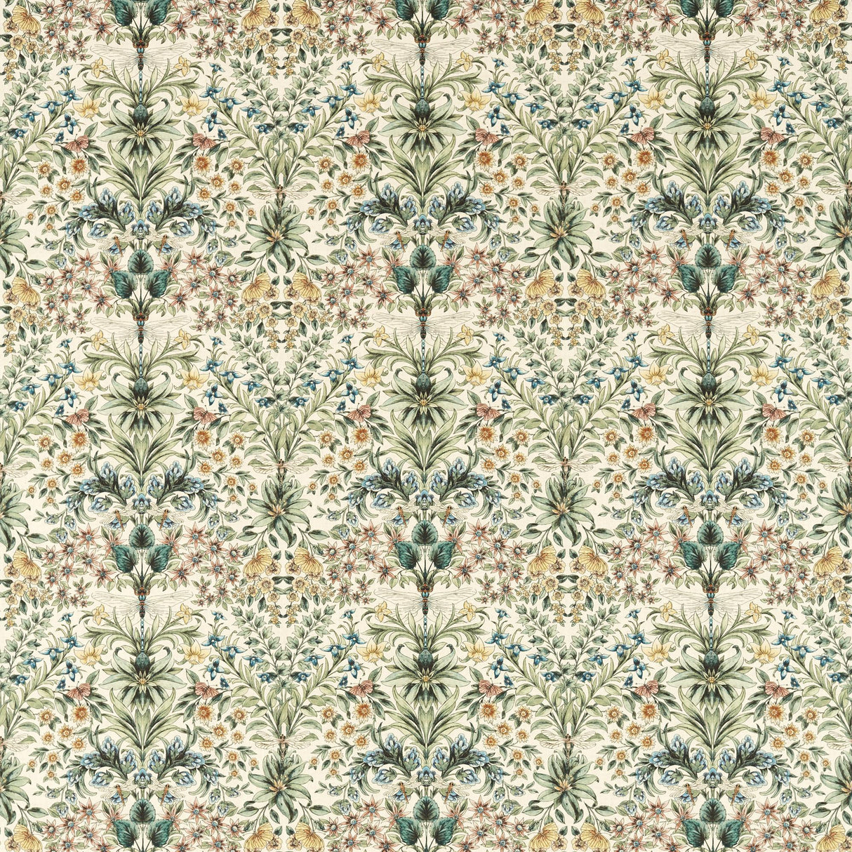 Clarke & Clarke MIRABELL SUMMER Fabric