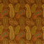 Mulberry PEREGRINE PAISLEY VELVET SPICE Upholstery Fabric