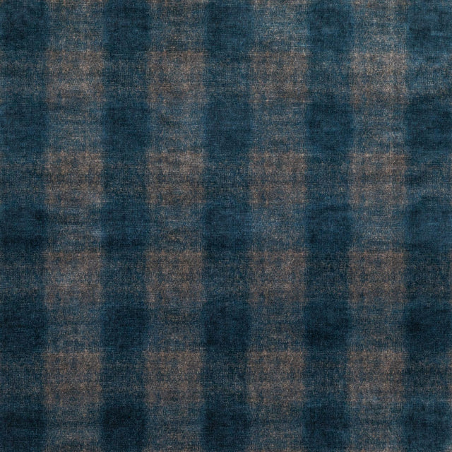 Mulberry HIGHLAND CHECK INDIGO Fabric