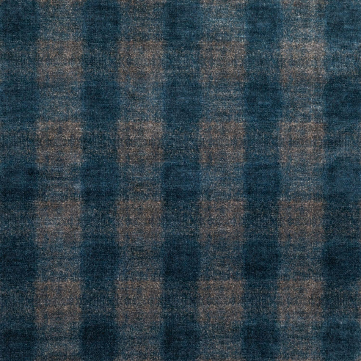 Mulberry HIGHLAND CHECK INDIGO Fabric