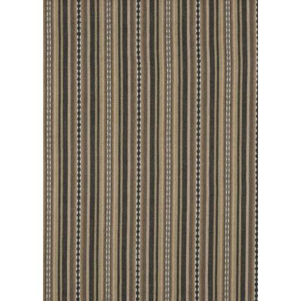 Mulberry DALTON STRIPE CHARCOAL/BRONZE Fabric