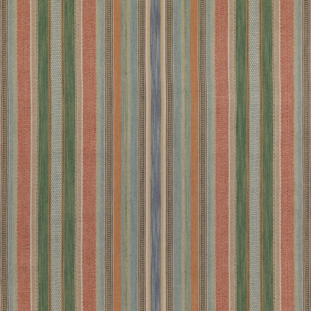 Mulberry RUSTIC STRIPE SPICE Fabric