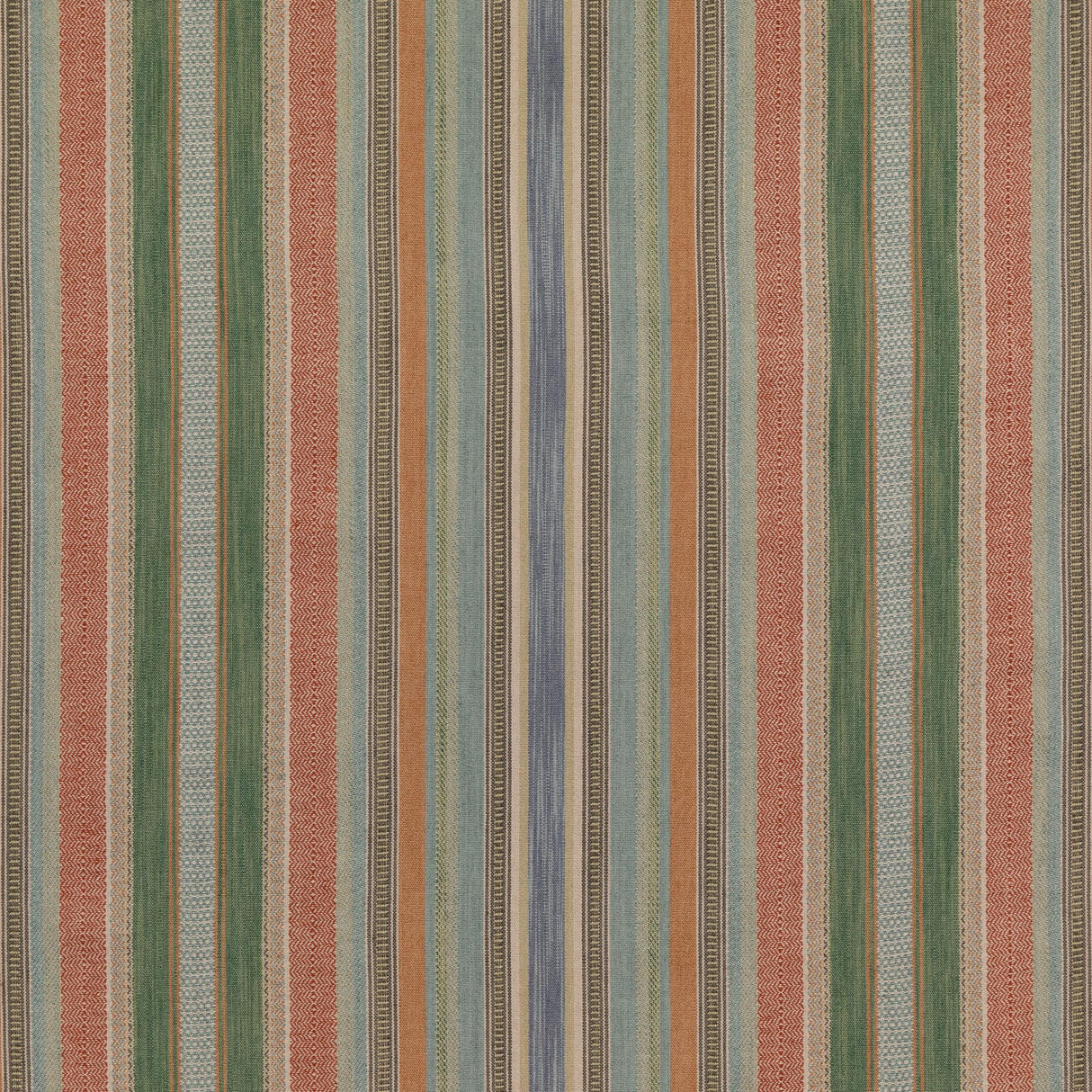 Mulberry RUSTIC STRIPE SPICE Fabric