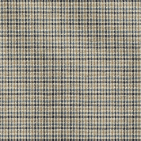 Mulberry BABINGTON CHECK INDIGO Upholstery Fabric