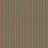 Mulberry SHEPTON STRIPE TEAL/SPICE Upholstery Fabric