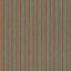 Mulberry SHEPTON STRIPE TEAL/SPICE Upholstery Fabric