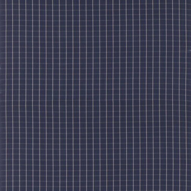 Mulberry COMPASS CHECK INDIGO Fabric