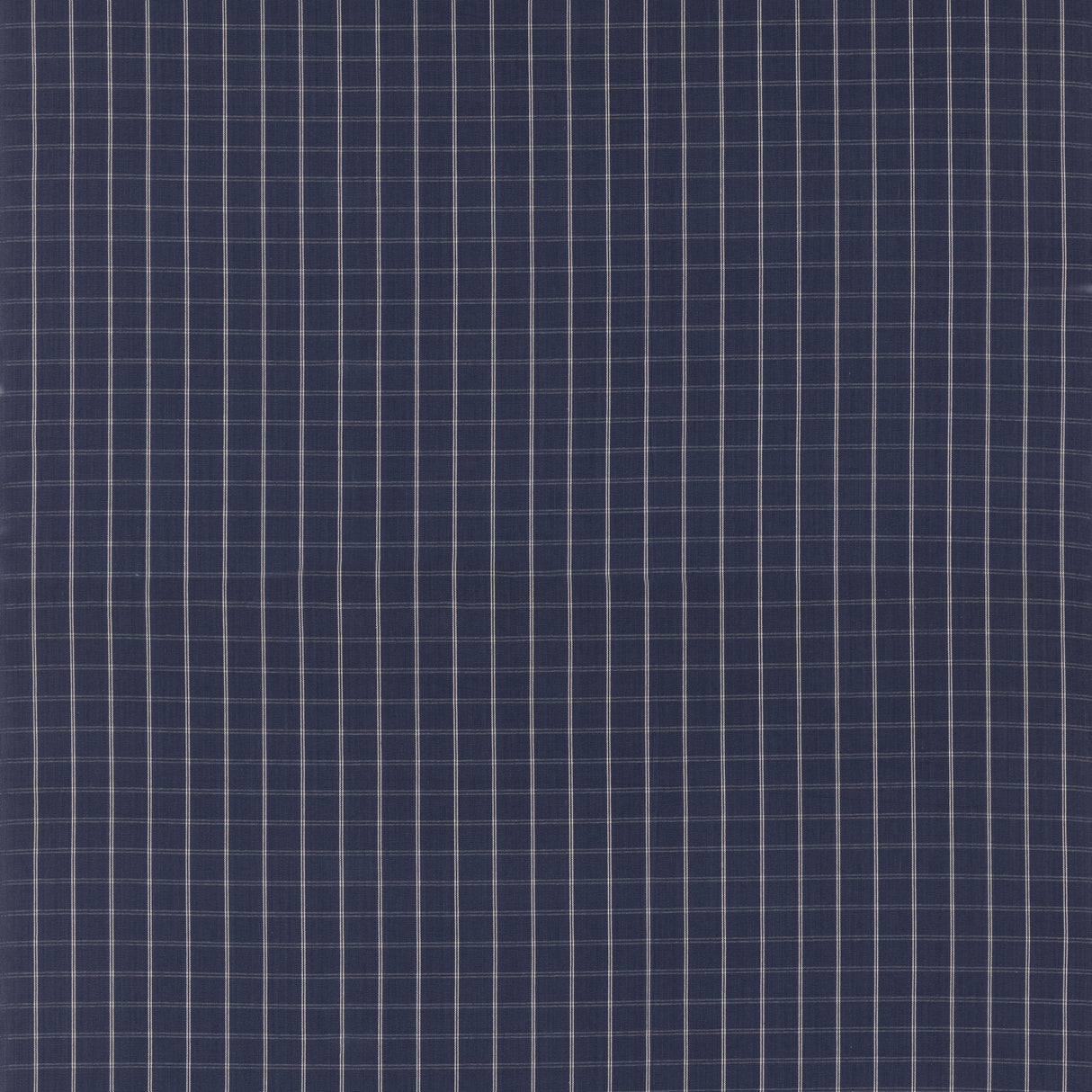 Mulberry COMPASS CHECK INDIGO Fabric