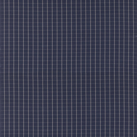 Mulberry COMPASS CHECK INDIGO Fabric
