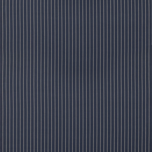 Mulberry SHOREHAM STRIPE INDIGO Fabric
