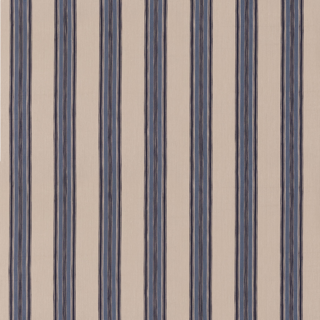 Mulberry FALMOUTH STRIPE INDIGO Fabric