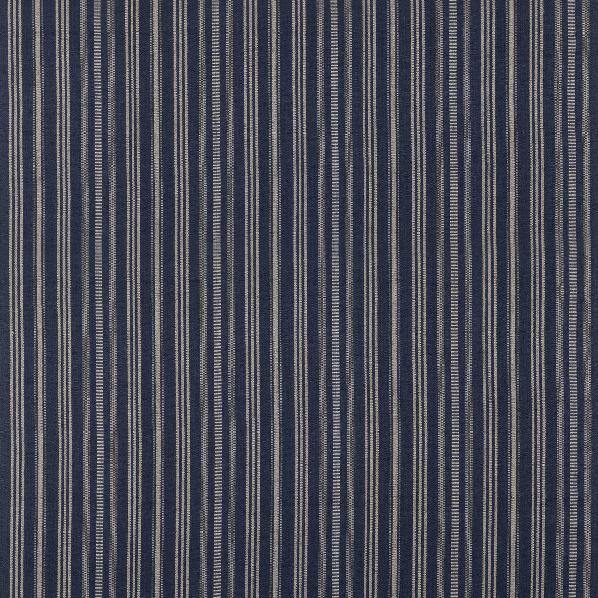 Mulberry SIGNAL STRIPE INDIGO Fabric