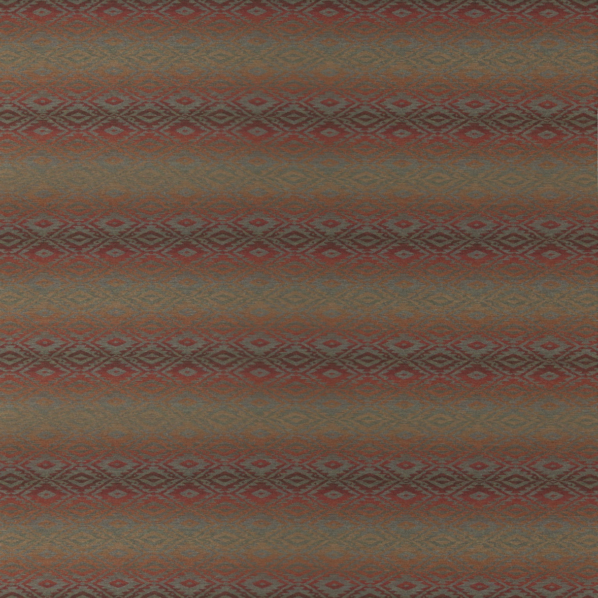 Mulberry BEAUMARIS RED/GREEN Fabric