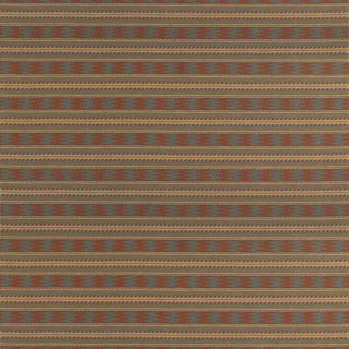 Mulberry INVERARAY RUSSET/TEAL Fabric