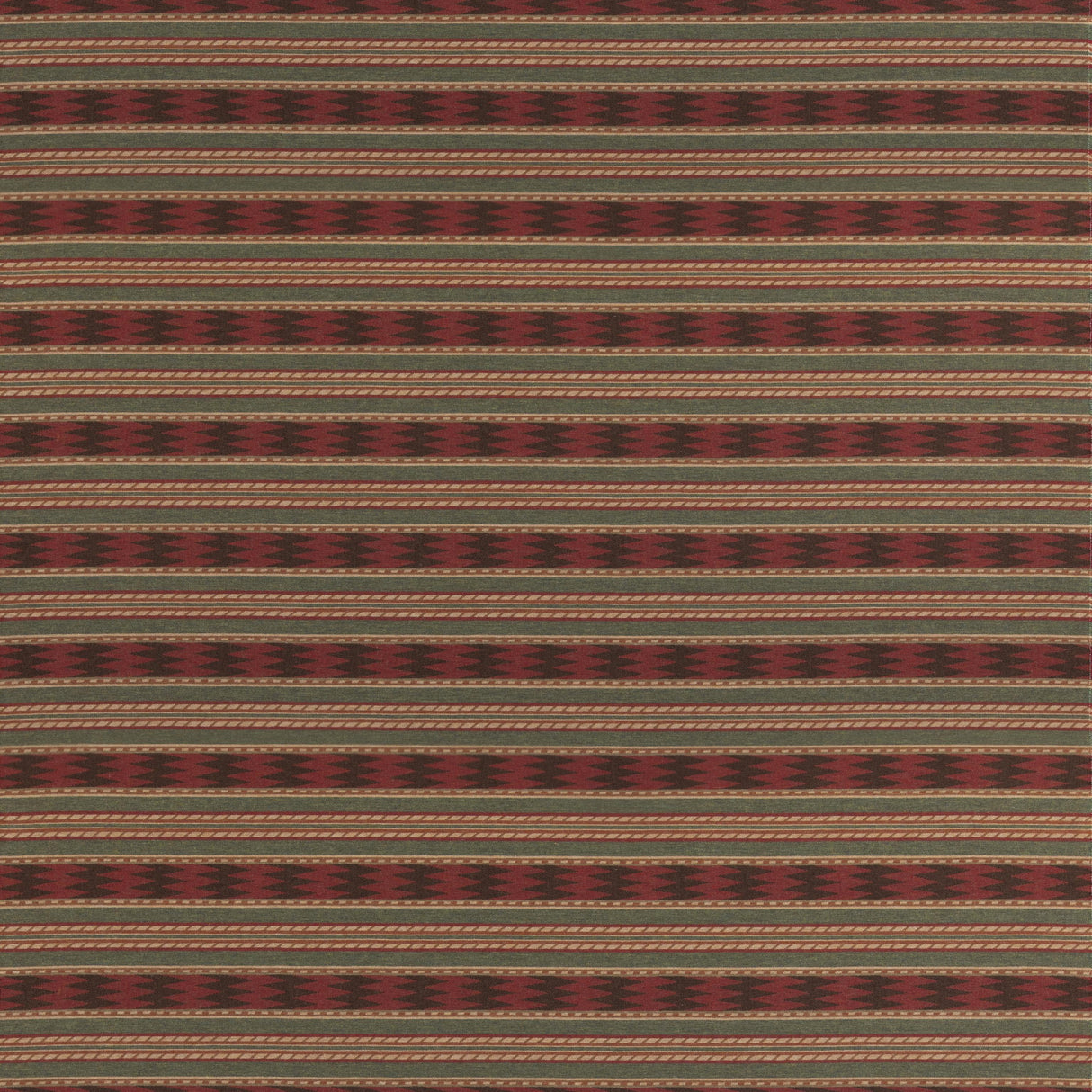 Mulberry INVERARAY RED/GREEN Fabric