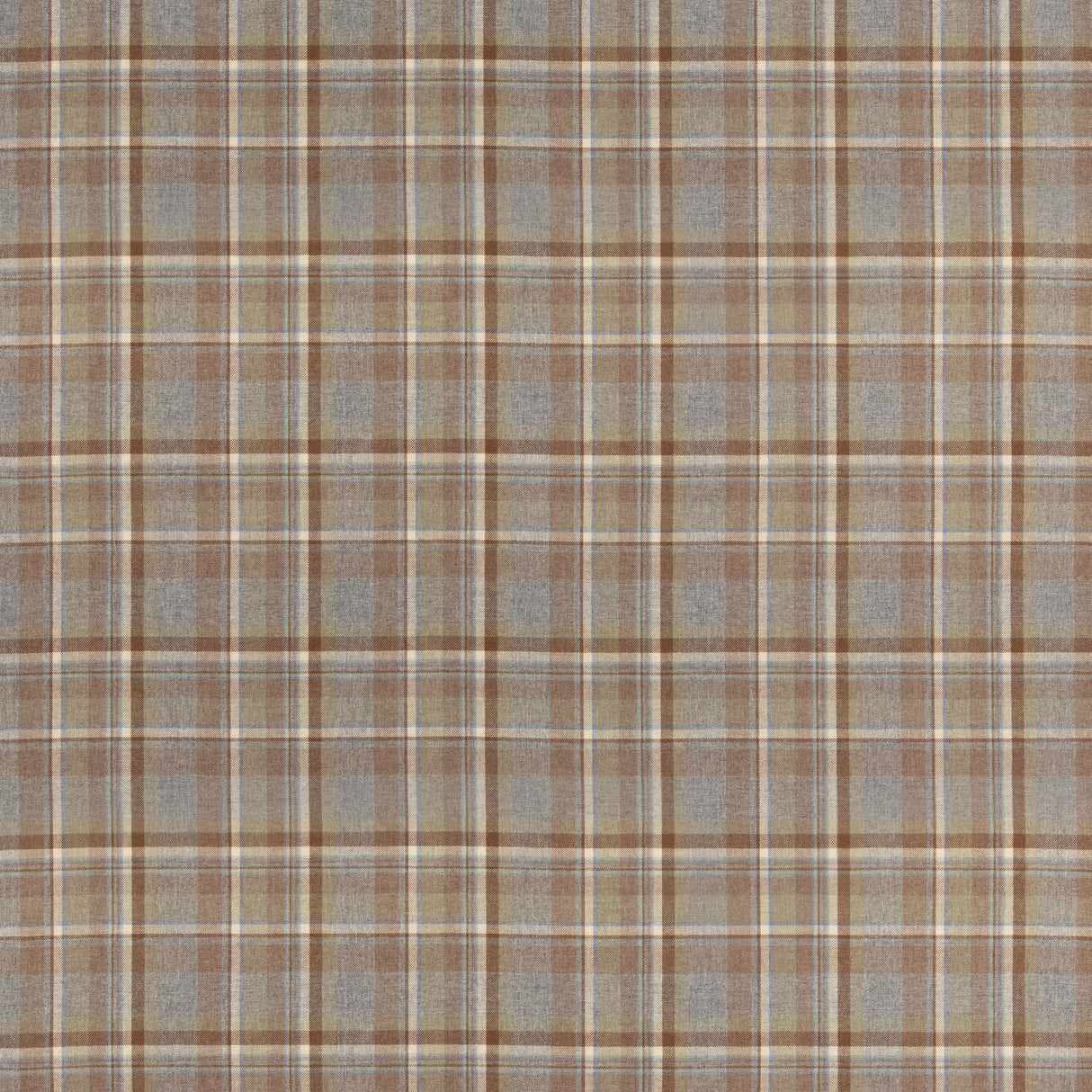 Mulberry LINDISFARNE PLAID FAWQUA Fabric