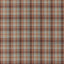 Mulberry LINDISFARNE PLAID RUSSET/AQUA Fabric