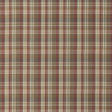 Mulberry LINDISFARNE PLAID RED/GOLD Fabric