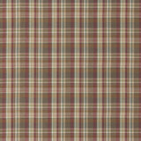 Mulberry LINDISFARNE PLAID RED/GOLD Fabric