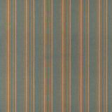 Mulberry LINDISFARNE STRIPE TEAL Fabric