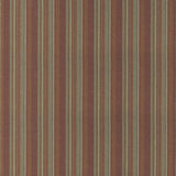 Mulberry LINDISFARNE STRIPE RUSSET/SAGE Fabric