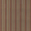 Mulberry LINDISFARNE STRIPE RUSSET/SAGE Fabric
