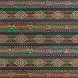 Mulberry HARLECH PLUM/GREEN Fabric