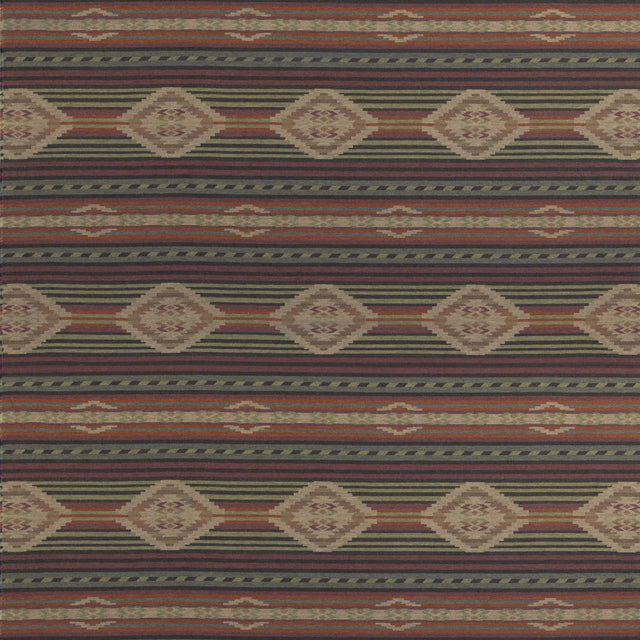 Mulberry HARLECH PLUM/GREEN Fabric