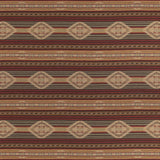 Mulberry HARLECH RED/LOVAT/SAND Fabric