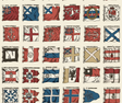 Mulberry NAVAL ENSIGNS RED/BLUE Wallpaper