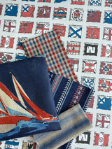 Mulberry NAVAL ENSIGNS RED/BLUE Wallpaper