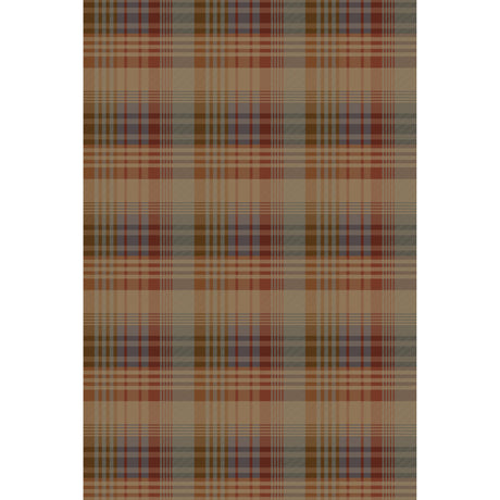Mulberry MULBERRY ANCIENT TARTAN RED/BLUE Wallpaper