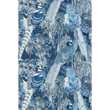 Mulberry GAME BIRDS INDIGO Wallpaper