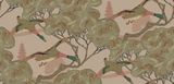 Mulberry GRAND FLYING DUCKS PLASTER Wallpaper