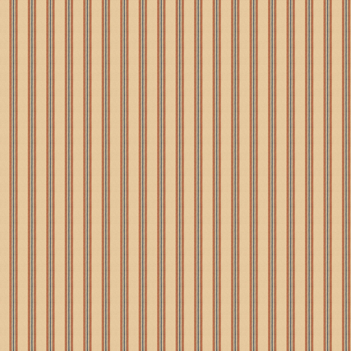 Mulberry SOMERTON STRIPE SPICE Wallpaper