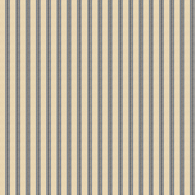 Mulberry SOMERTON STRIPE INDIGO Wallpaper