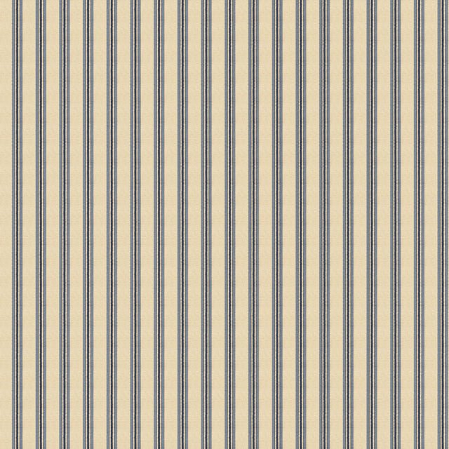 Mulberry SOMERTON STRIPE INDIGO Wallpaper