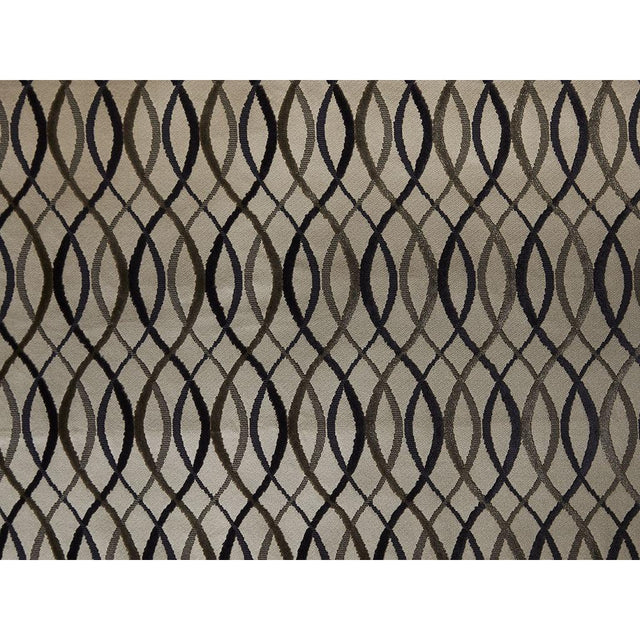 Lee Jofa INFINITY BEIGE/MIDNIGHT Upholstery Fabric
