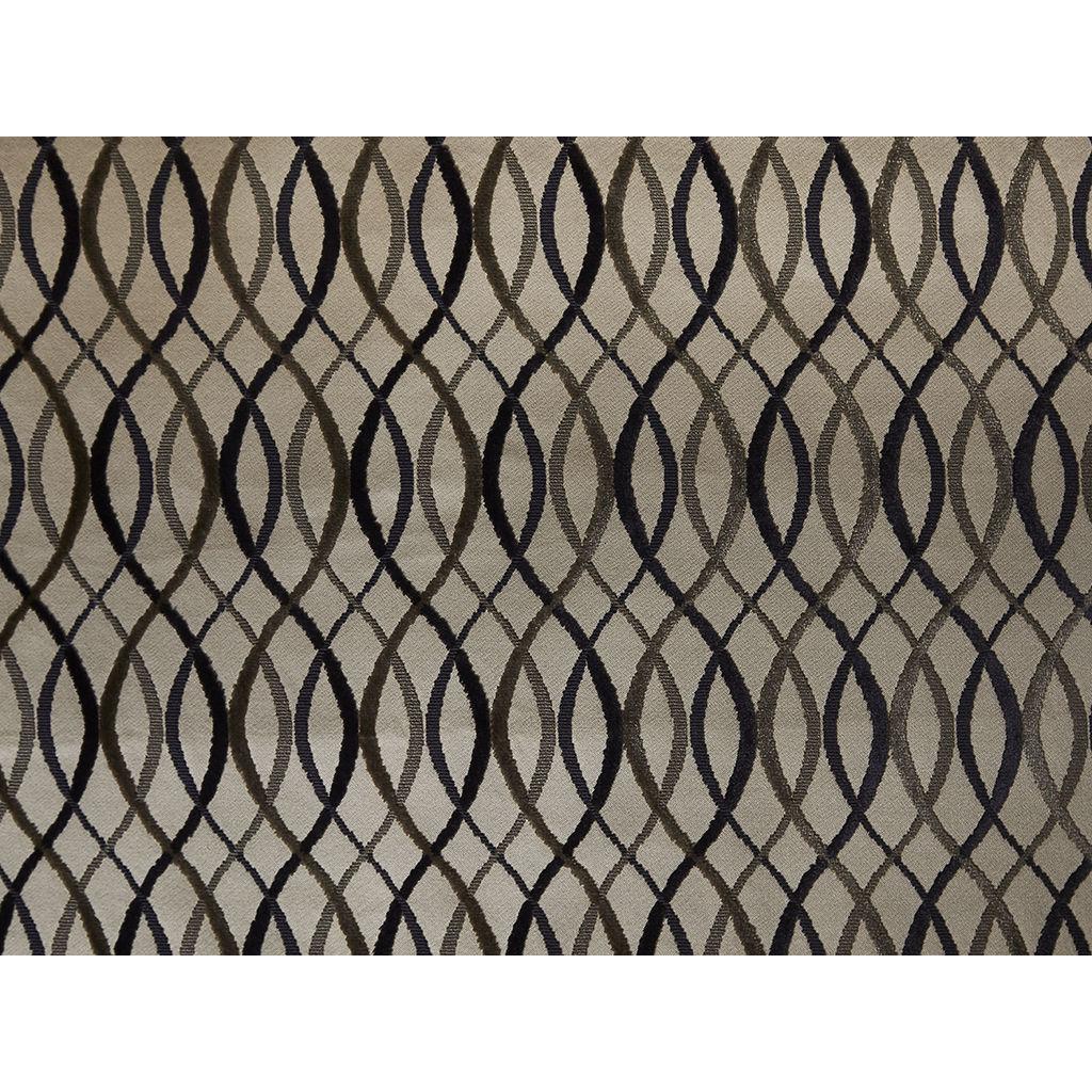 Lee Jofa INFINITY BEIGE/MIDNIGHT Upholstery Fabric
