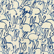 Lee Jofa HUTCH PRINT NAVY Fabric