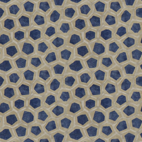 Lee Jofa HEXAGON VELVET SAPPHIRE Fabric